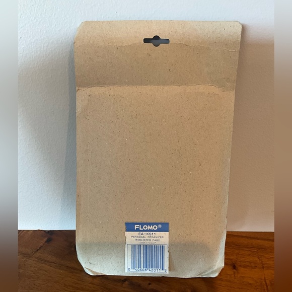 A Very Rare FLOMO New 90’s Vintage Personal Organizer So Cool And Super Rare! - Picture 2 of 2